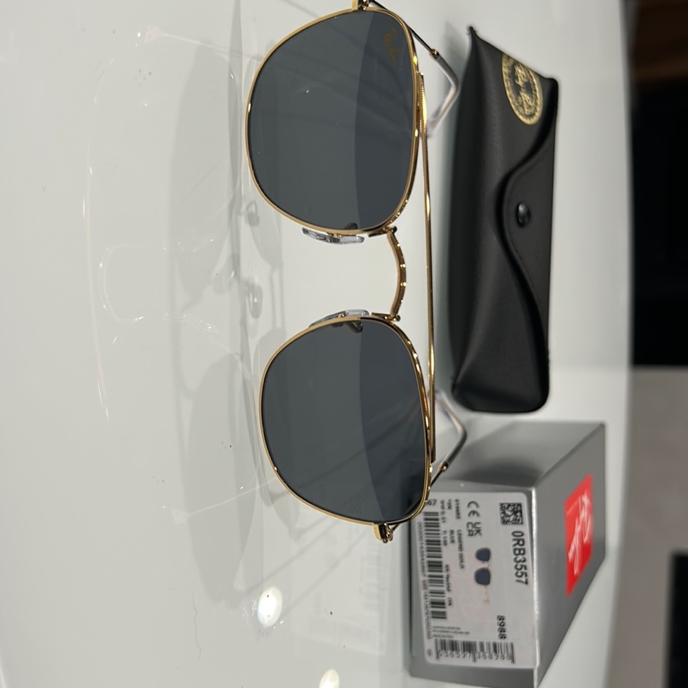 Authentic Ray-Ban Legend Gold Sunglasses